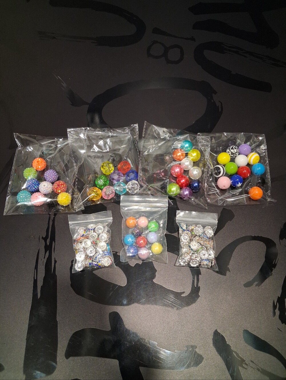 Assorted Multicolor Craft Beads Pack for Home & Office Arts & Crafts